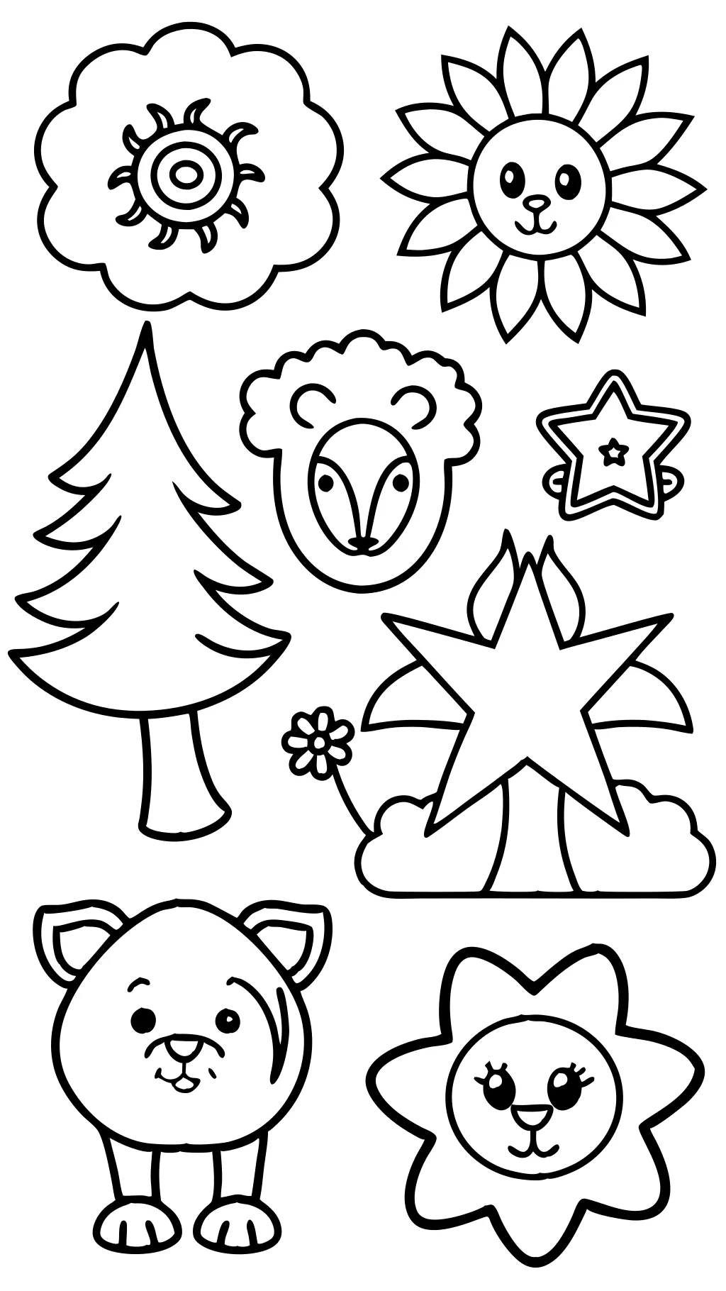 coloriages simples imprimables